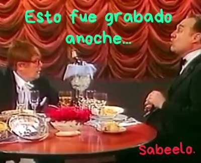 Tato Bores grabó esto anoche