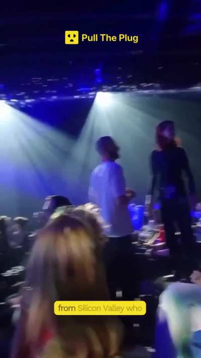 Activist disrupts Al Vision event in London