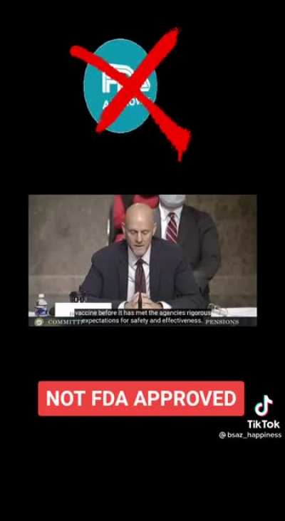 😂COVID vaccines not FDA Approved