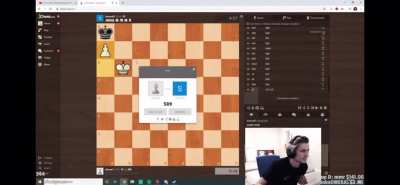 xQc trying to play chess