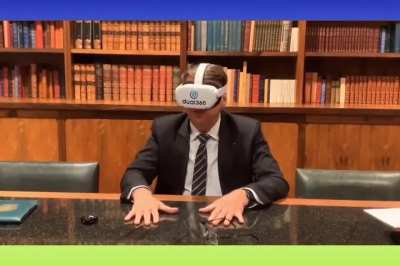 Governo Federal fazendo reunião no Metaverso. Sim, isso é real.
