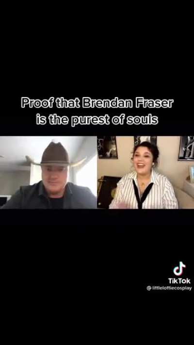 Brendan Fraser meet and greet