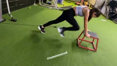 Late night workout