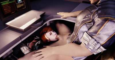 Kelly shows Shepard a special role she can perform for him (Sava<wbr>geCab<wbr>bage)