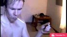 That's one way to smoke a cigarette