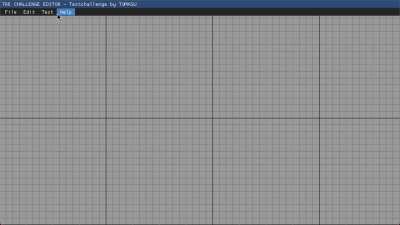 Project TRE: VERY VERY UNFINISHED EDITOR... For internal use(?) - All it can really do at the moment is open challenge JSONs and test the level... But! I'm working on making it work!