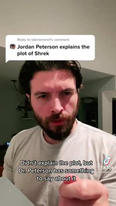 Jordan Peterson explains the plot of Shrek…