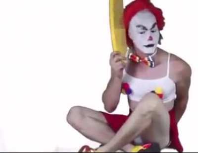 Ronald McDonald has lost his sanity since the accident