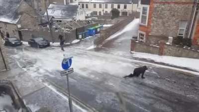 Hard returns home in winter