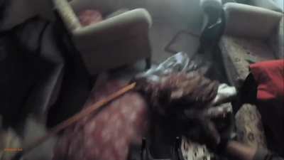 Helmet cam footage from a team leader of LOTAR special forces fighting hamas in israel on october 7th.