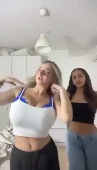 So busty on that tiny frame
