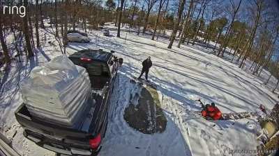 A Snow Related Tumble