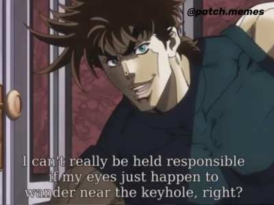 Joseph spying on floppa
