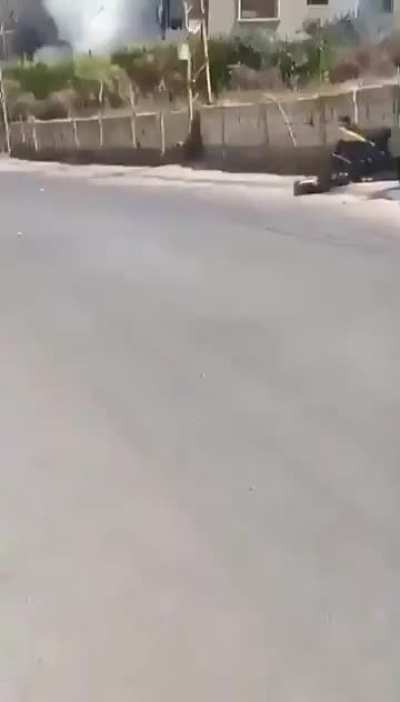 Closer look at secondary explosions following an Israeli airstrike in southern Lebanon