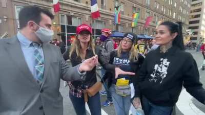 Women for Trump at the Million MAGA March