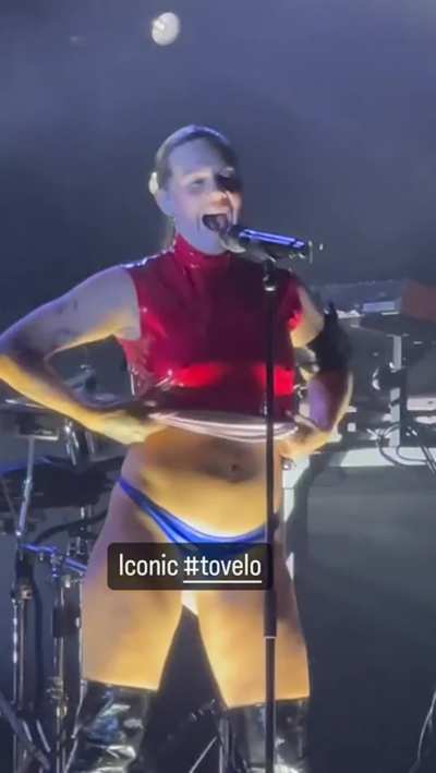 Tove Lo was a world-renowned celebrity, known for her natural beauty and her stunningly large breasts. She had been featured in countless magazines and had even been the subject of a few adult films. One day, Tove Lo wa