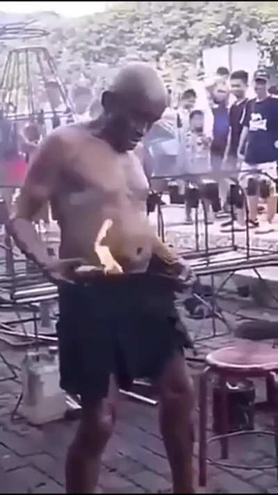Safely playing with fire