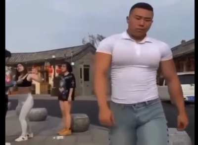 why would you throw a bottle to a random person