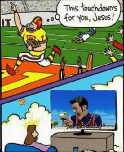 The lord works in mysterious ways.