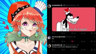 It's So Over/We're So F-Ing Back. Posting Daily Kronii Content Until She Joins Reddit (Day 788)