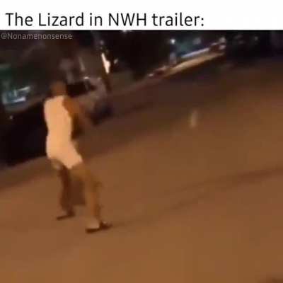 Lizard be like: