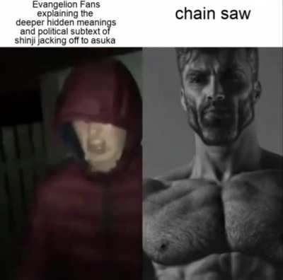Chain saw guy