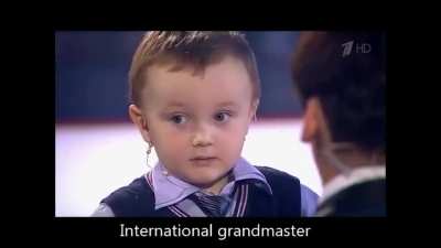 Kid : Is good at Chess, The Host : So you have chosen death !
