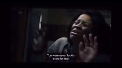Franklin spazzed on both his parents in them jail scenes. Guards had to get him out twice on two separate occasions 😂