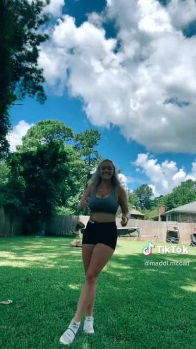 She’s flippin hot