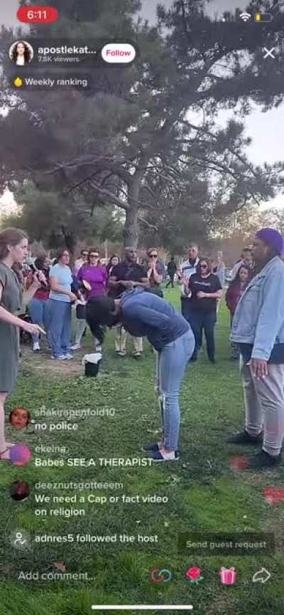 Ik this video is long as shit, but tf is going on in tiktok lives nowadays.