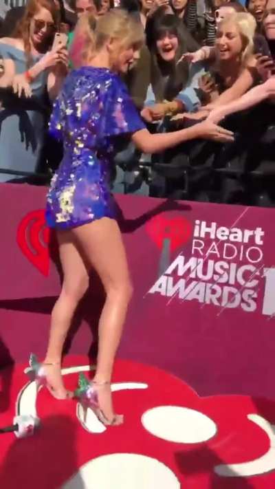 On the red carpet