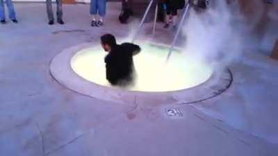 This was back before shit was waterproof.
