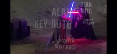 Obiwan & Vader fight scene!