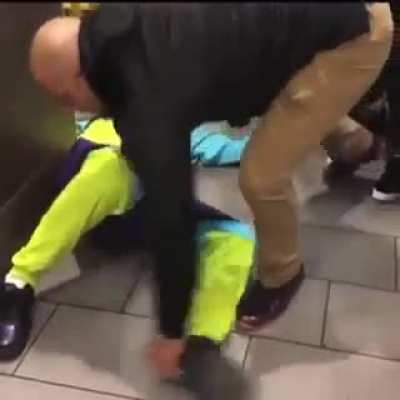 Dude Knocks Out Another Guy For Looking At His Wife
