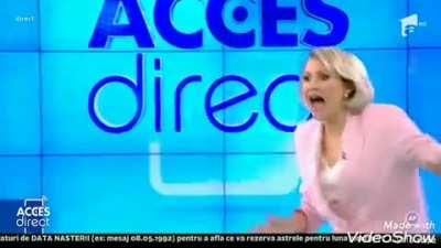 TV host attacked live interrupted by Lance Stroll