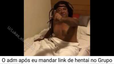 Só foi na zueira...