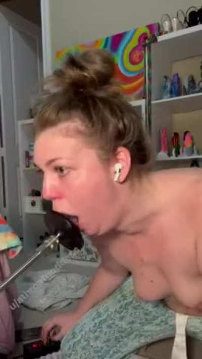 Training her Throat