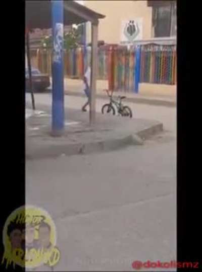 Lo hizo cagar pa' dentro