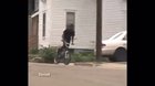 Terrell fucks his shit up jumping through the sky on his bike