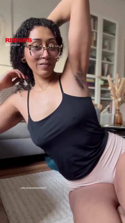 I adore my fuzzy armpits, they make me feel so damn sexy