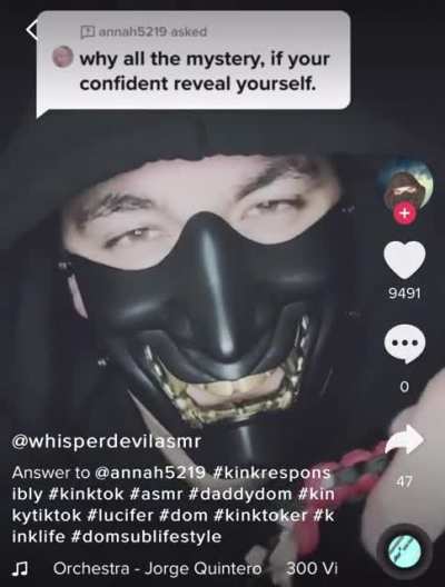 Well that’s a lotta big words just to say “cause I’m a pussy”