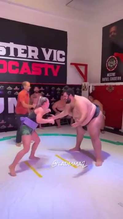 An exotic dancer turned MMA fighter declared 