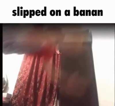 He slippin doe….