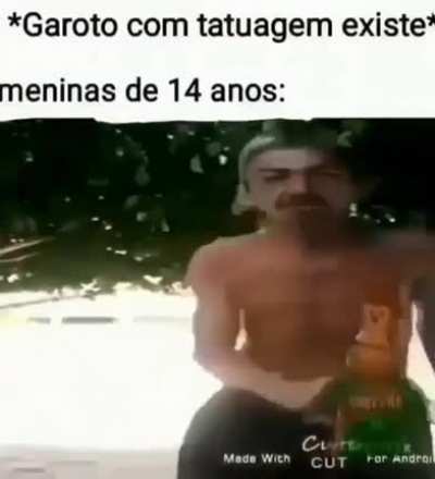 as meninas de 14 anos de hoje, vai entender