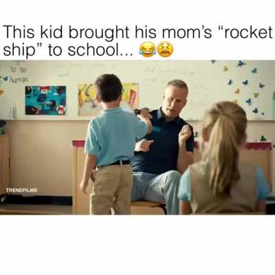 Mom's rocketship