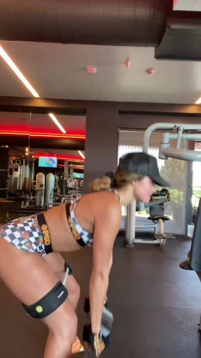 working out