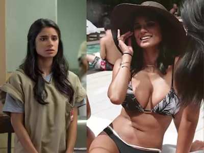 Diane Guerrero can do an impressive job hiding her big Latina tits