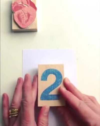 This heart... stamp