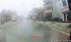Appeared like a Ghost out of the fog. China