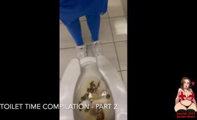 GingerCris - Toilet Time Compilation - Part 2 🚽💩🧻👩🏻<wbr>‍🦰📹